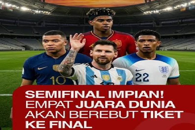 Four giants fighting for tickets to 2026 World Cup final, semifinals guaranteed to be full of prestige