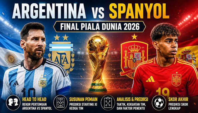 2026 World Cup Final Broken! Argentina vs Spain, Duel of Kings of the World and FIFA Ranking Battle Number 1 vs 2