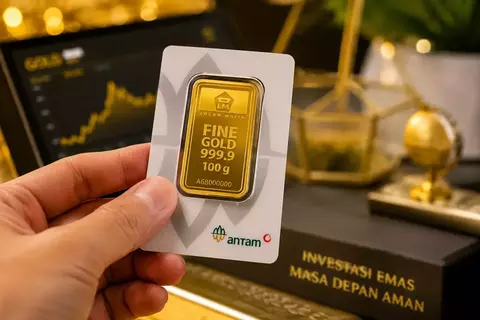 Antam's Gold Prices Are Falling! Today IDR 9,000 fell, Buyback also decreased