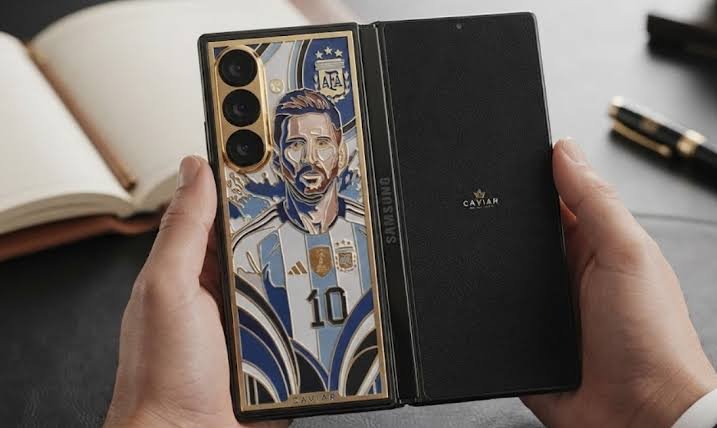Only 19 Units in the World! Galaxy Z Fold 8 Ultra Lionel Messi Edition 24 Karat Gold Plated, Price Up to IDR 235