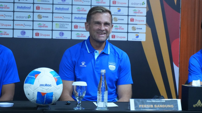 Igor Tolić's promise to Bobotoh gives goosebumps, Persib is ready to beat Arema FC in the first match of the 2026 President's Cup