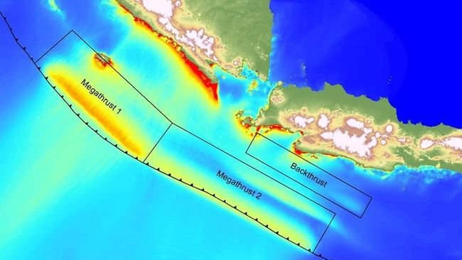 Alert! Indonesia's Megathrust Zone Increases to 14, Threat of M9 Earthquake is Highlighted Again