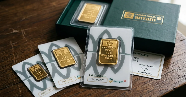 Antam's Gold Price is Down Today! Check out the complete list of fractional prices as of August 4, 2026