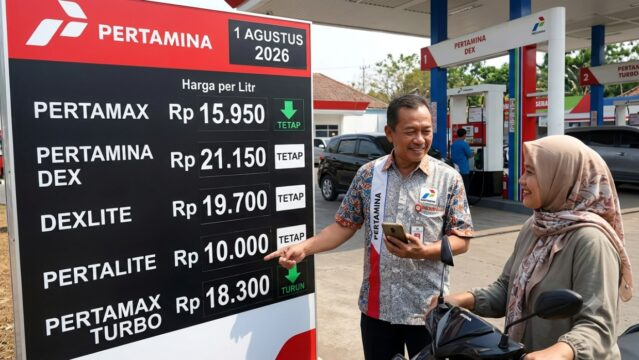 Pertamina Fuel Prices Officially Dropped! Check the list of Pertalite to Pertamax today, 12 August 2026
