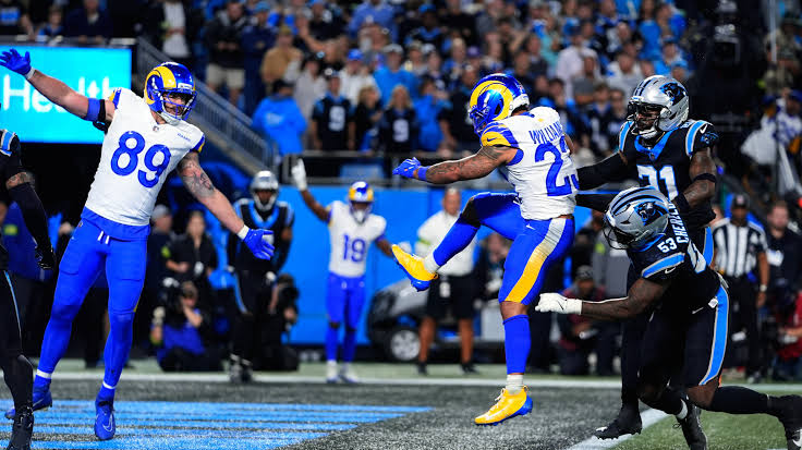 Los Angeles Rams vs Carolina Panthers Match Statistics, in the NFL Wild Card Playoffs