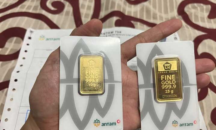 Antam's gold price has risen today, reaching IDR 2,725 million per gram