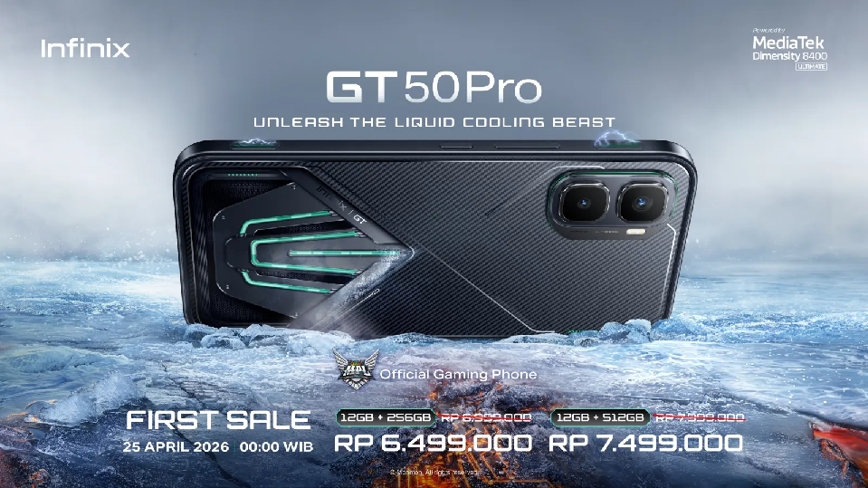 Infinix GT 50 Pro Becomes Official Tournament Device for Kapolri Cup 2026, Participated by 6,166 Teams from 37 Provinces