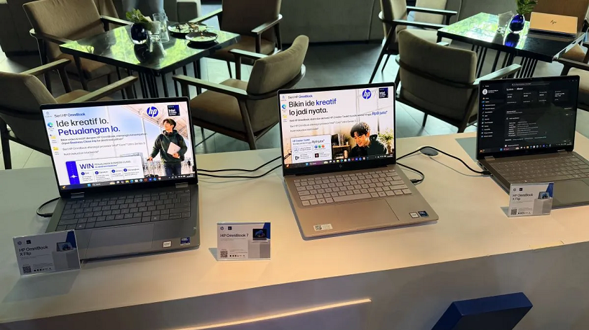 HP Officially Brings 5 OmniBook Laptops to Indonesia, Replacing Spectre, Envy, and Pavilion with AI Technology