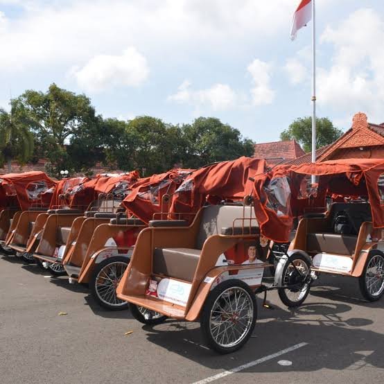The President's Assistance Electric Rickshaw Sold for Rp. 8 Million in Cirebon, Seller Claims It Has Been the Right of the Recipient