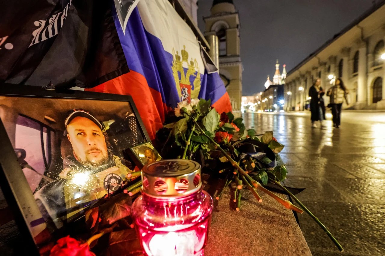 Russian authorities detain suspect in St. Petersburg cafe explosion St. Petersburg
