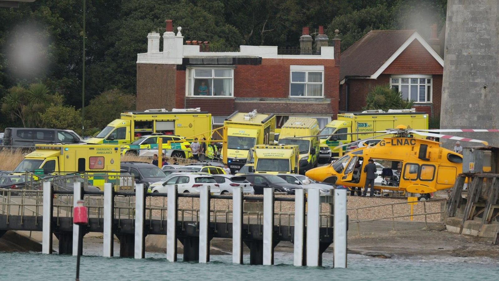 Three people died after their families encountered difficulties at sea