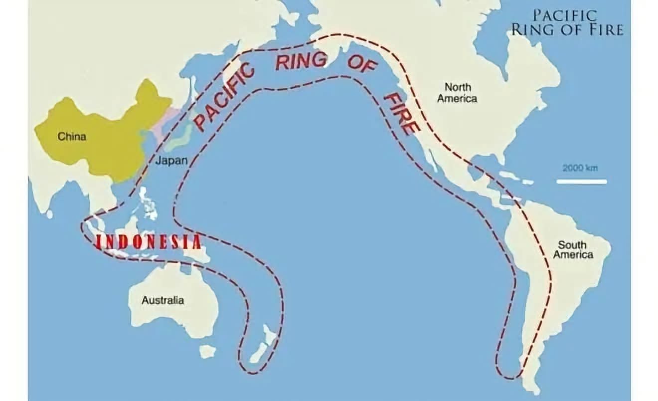 The Pacific Ring of Fire swells, a series of earthquakes shakes a number of countries, including the M7.7 Flores earthquake